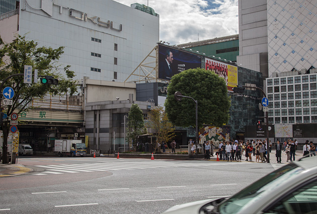 Crossing de Shibuya aujourd'hui