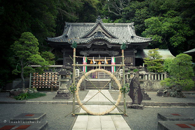 temple, japon, zoom, focale