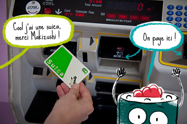 pasmo, suica, mode d'emploi