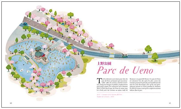 ueno ueno koen, illustration