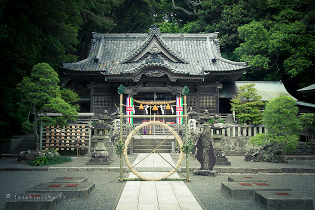 temple, japon, zoom, focale