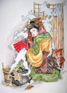 concours coloriage gagnant saisons japon