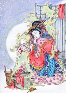 concours coloriage saisons japon gagnant