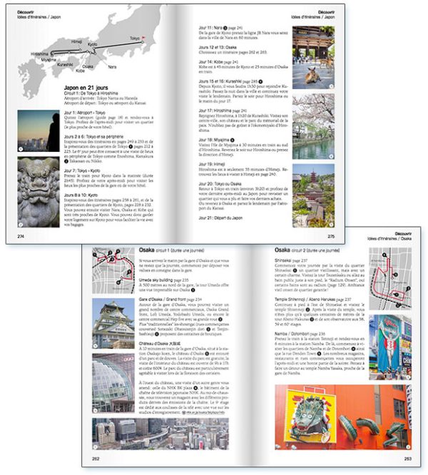 extraits d'un guide de voyage Japon