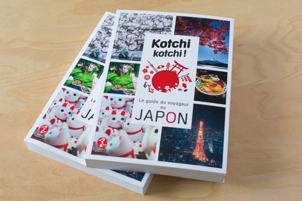 couverture d'un guide de voyage sur le Japon