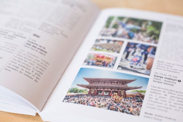 extrait d'un guide de voyage sur le Japon