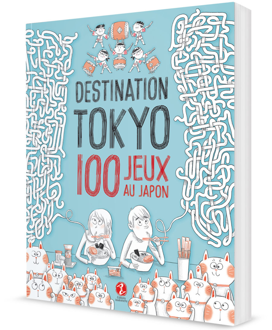 Destination Tokyo - 100 jeux sur le Japon - couverture du livre
