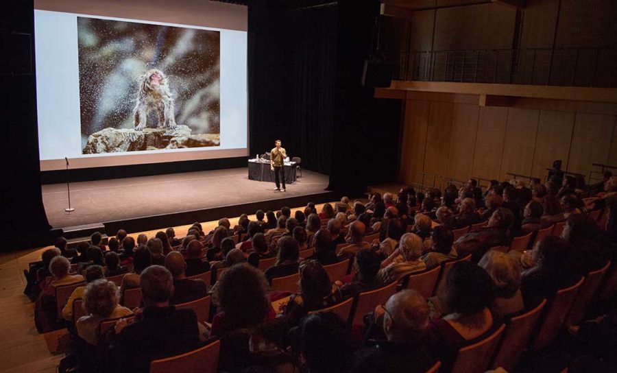 conférence sur les singes du Japon