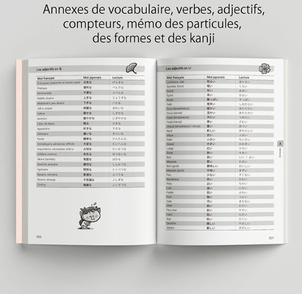 manuel d'apprentissage de japonais pour débutants et faux débutants