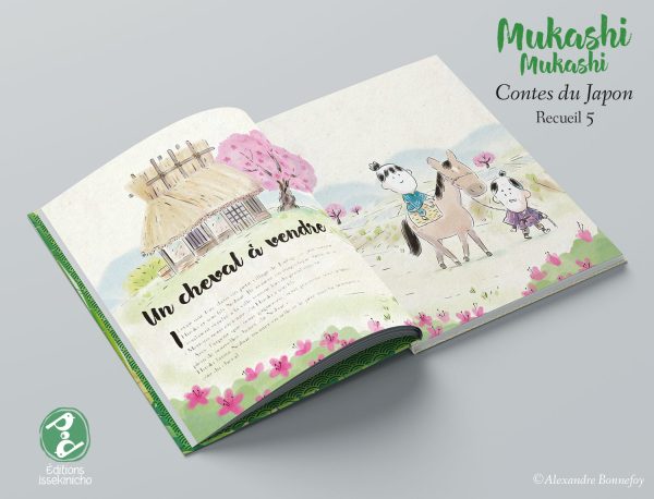 Livre de contes traditionnel du Japon, Mukashi mukashi. Pour enfant à partir de 3 ans