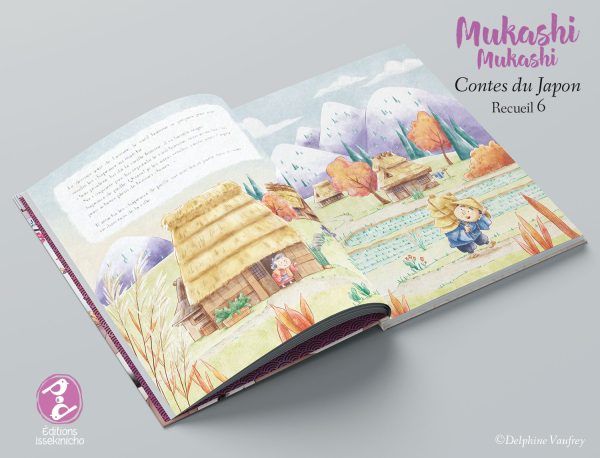 Livre de contes traditionnel du Japon, Mukashi mukashi. Pour enfant à partir de 3 ans